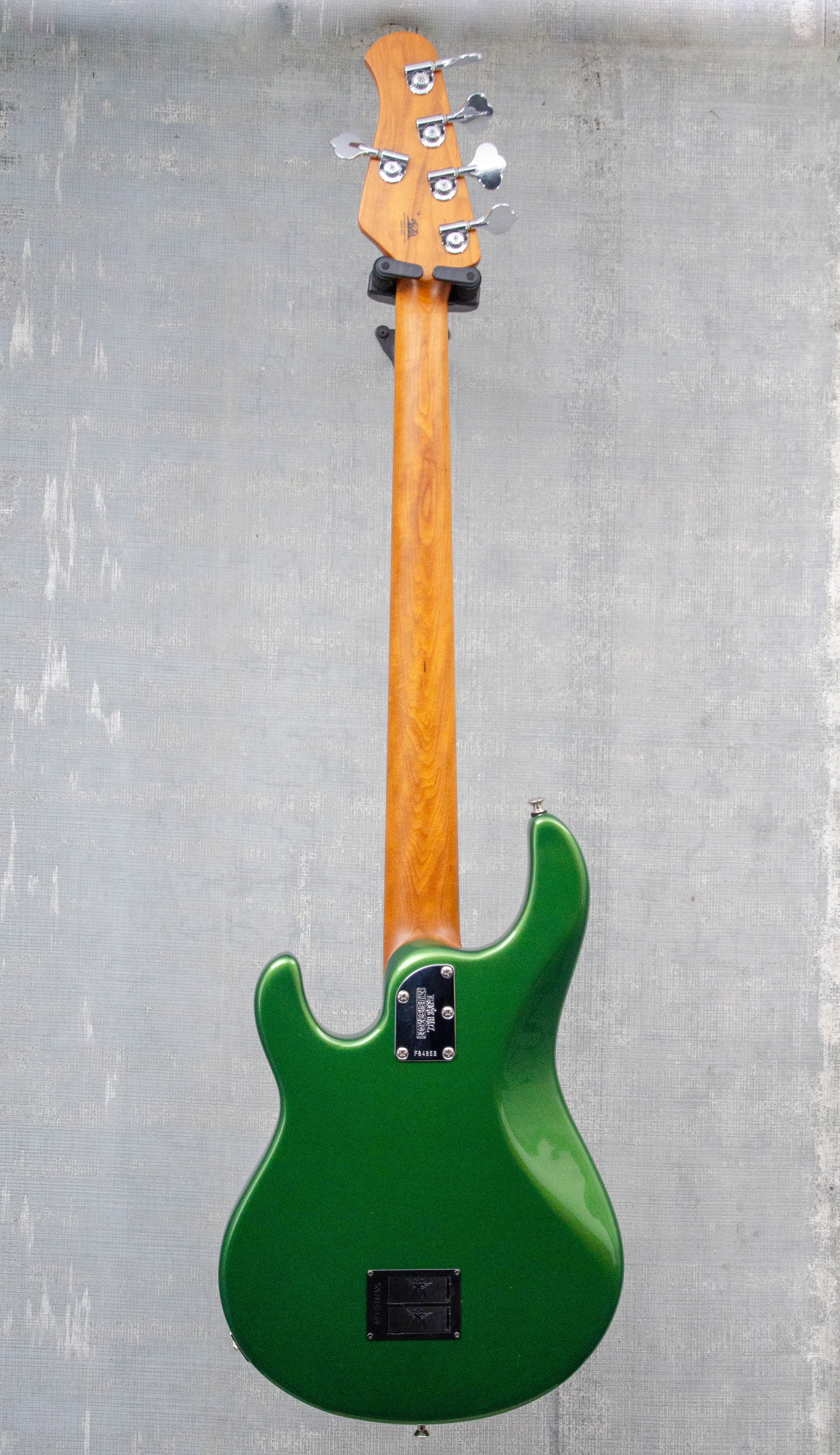 Used Ernie Ball Music Man StingRay 5H Special Charging Green
