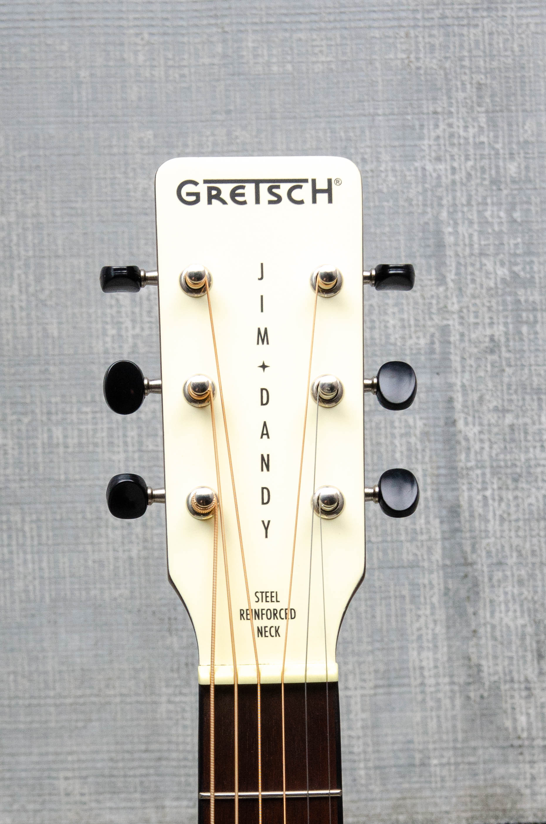 Gretsch Jim Dandy Parlor LTD, Walnut Fingerboard, Tortoise Pickguard, Vintage White