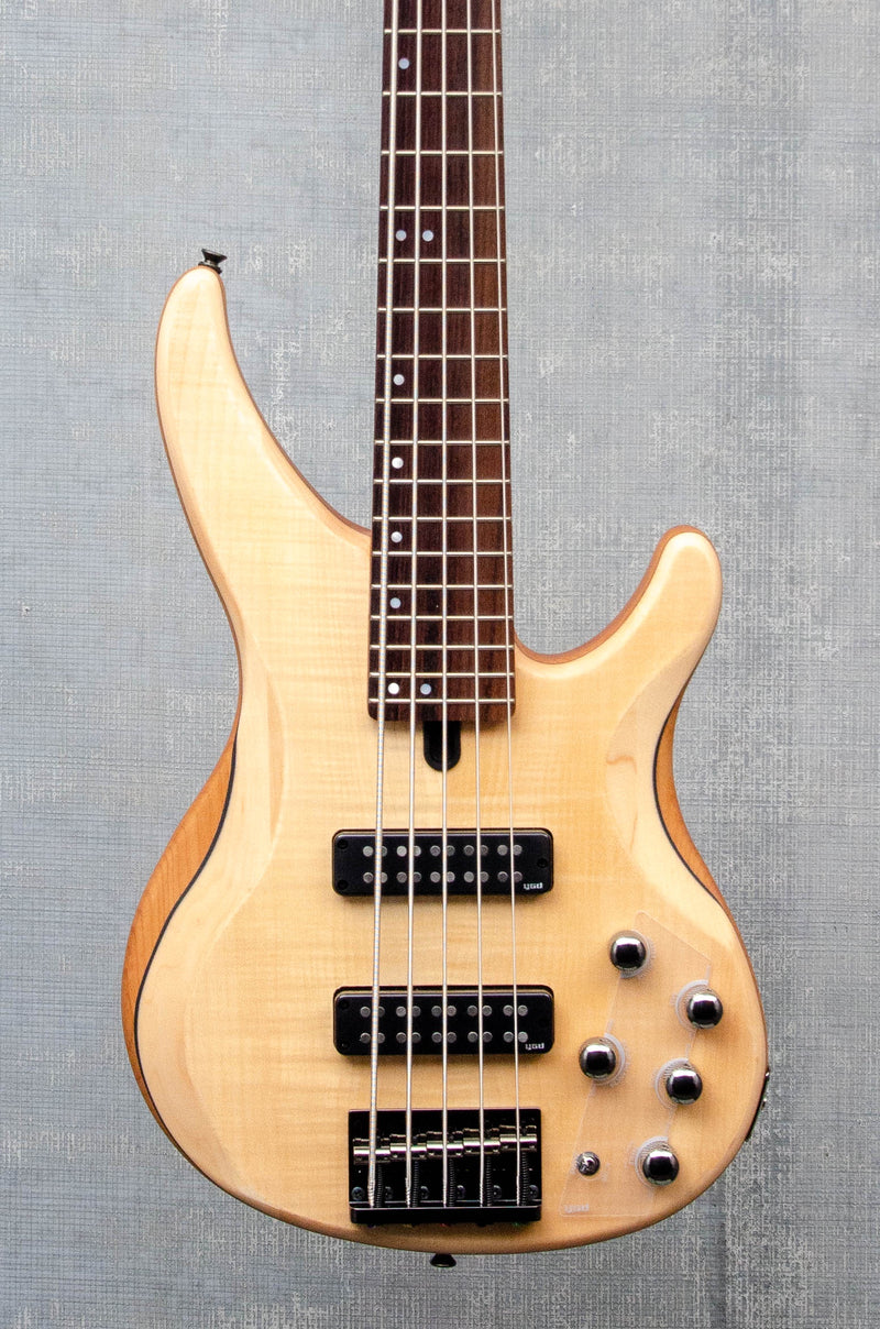 YAMAHA TRBX605FM ナチュラルサテン Yamaha TRBX605FM Natural Stain Flamed Maple 5 String