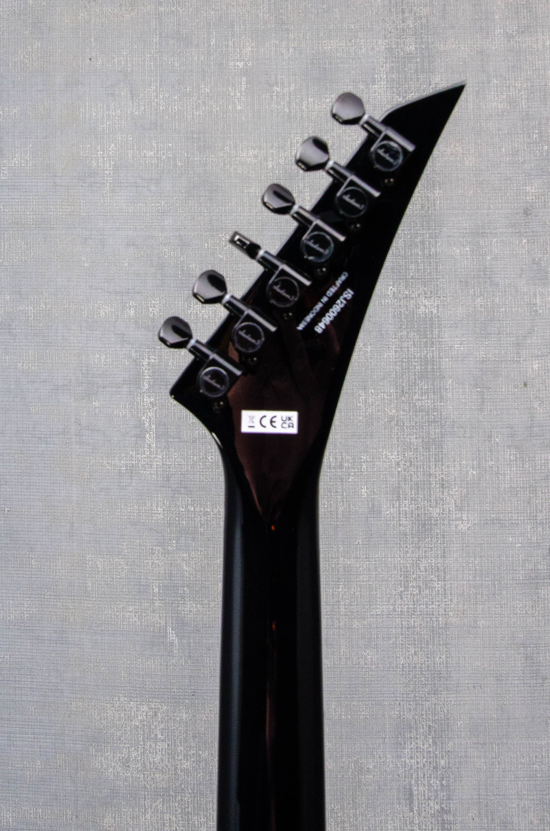 Jackson Pro Series Signature Wes Borland King V™ KV - Black With White Bevels