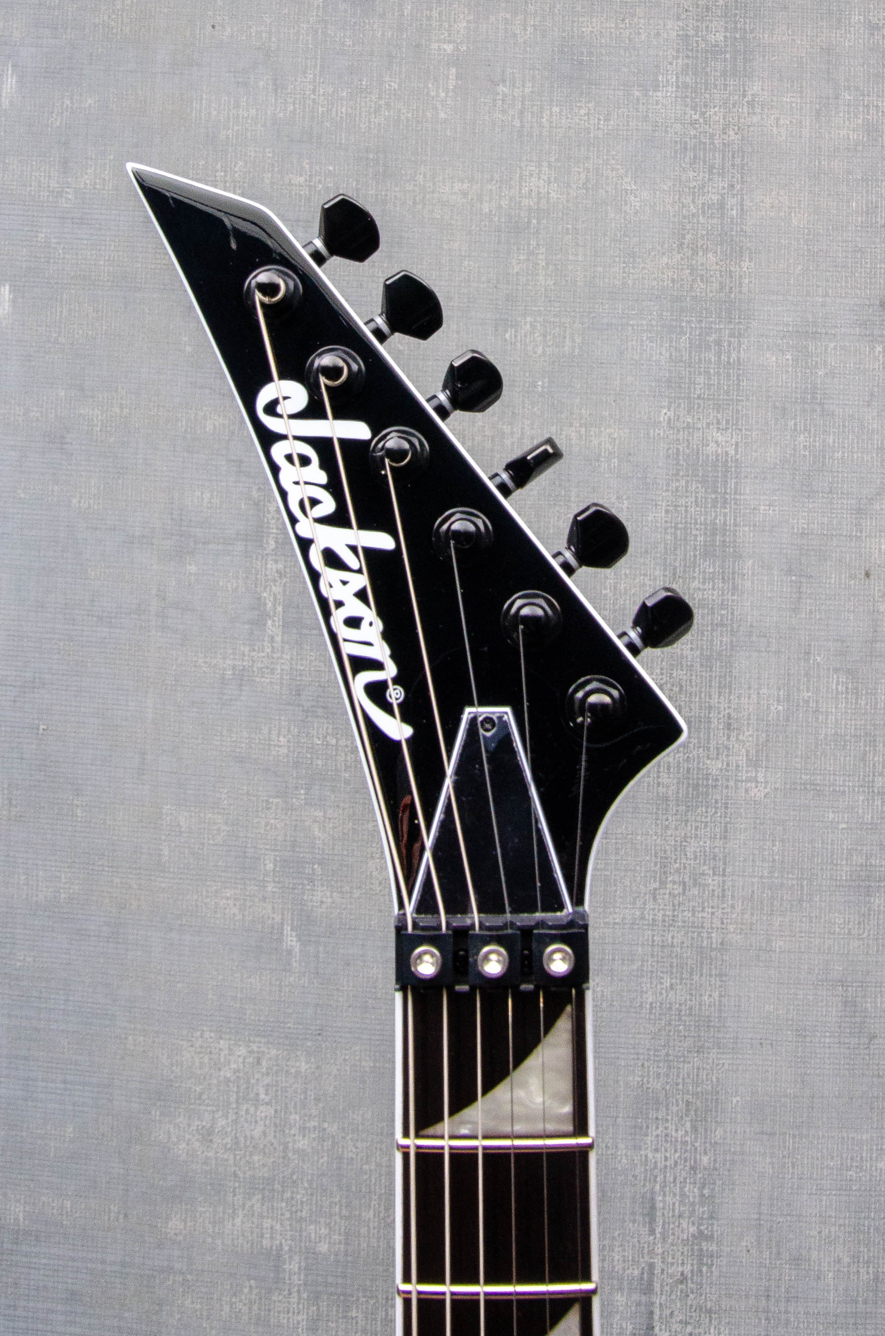 Jackson Pro Series Signature Wes Borland King V™ KV - Black With White Bevels