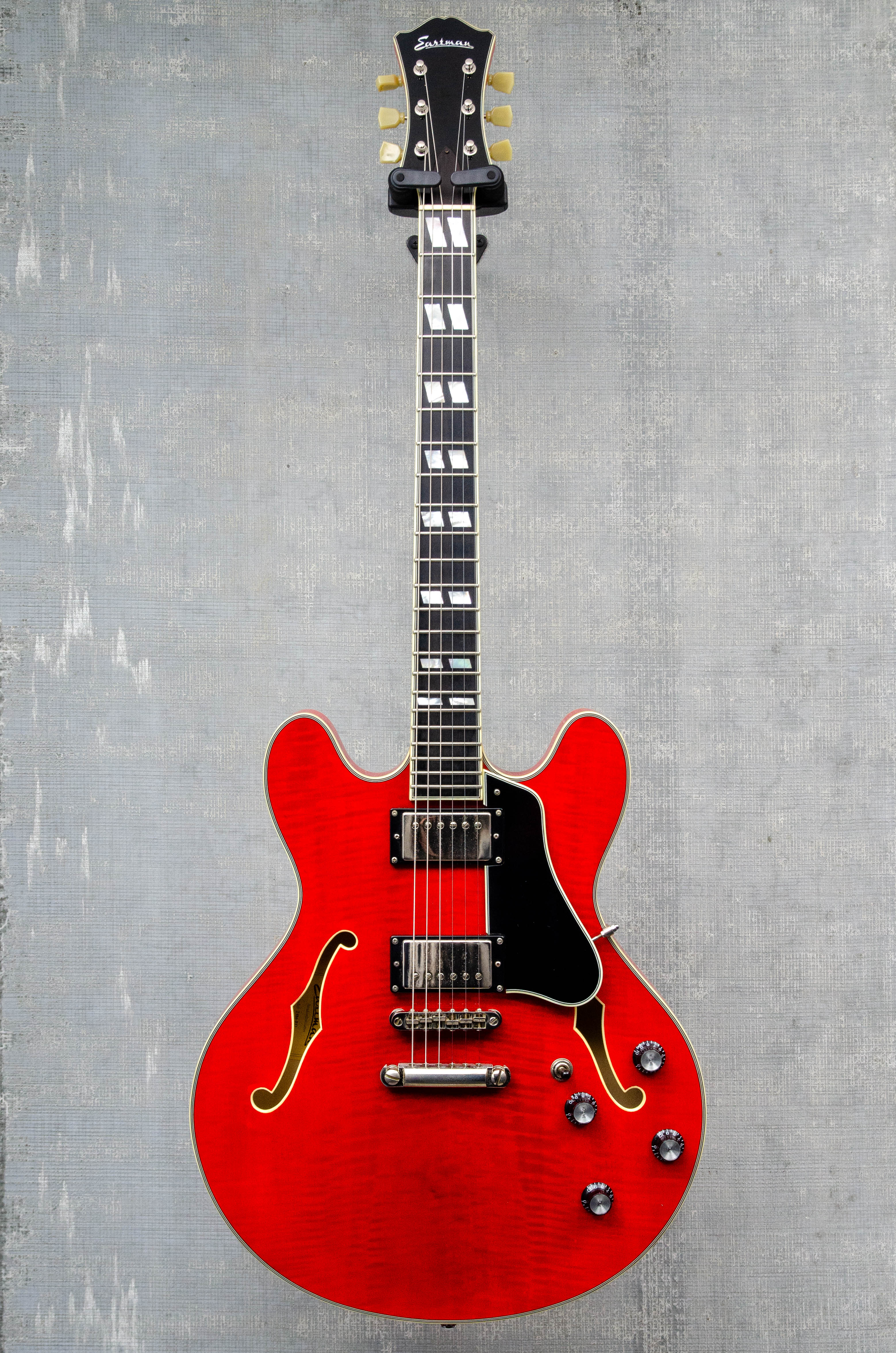 Used Eastman T486-RD Semi-Hollowbody- Red