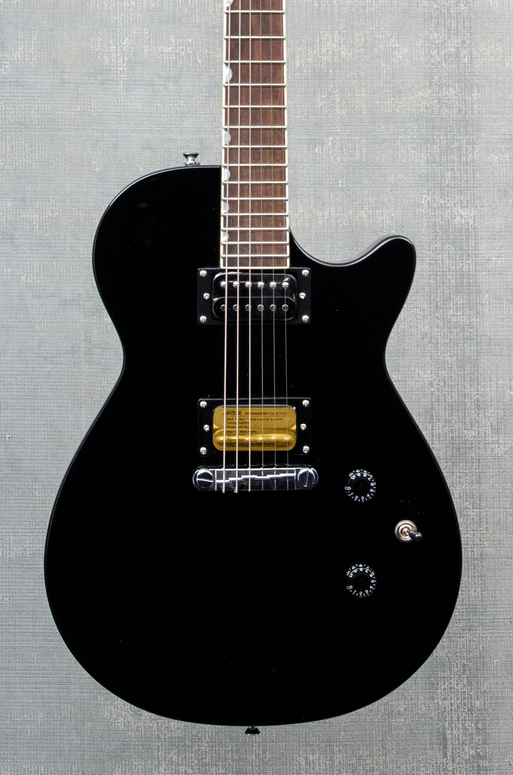 Gretsch Streamliner Jet Club, Laurel Fingerboard, Jet Black