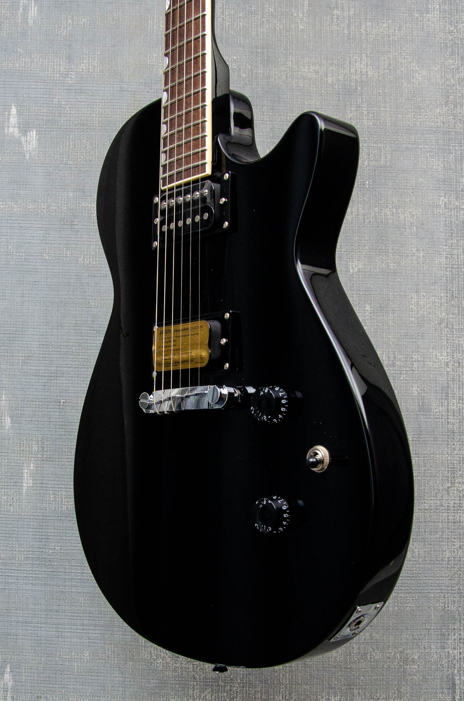 Gretsch Streamliner Jet Club, Laurel Fingerboard, Jet Black