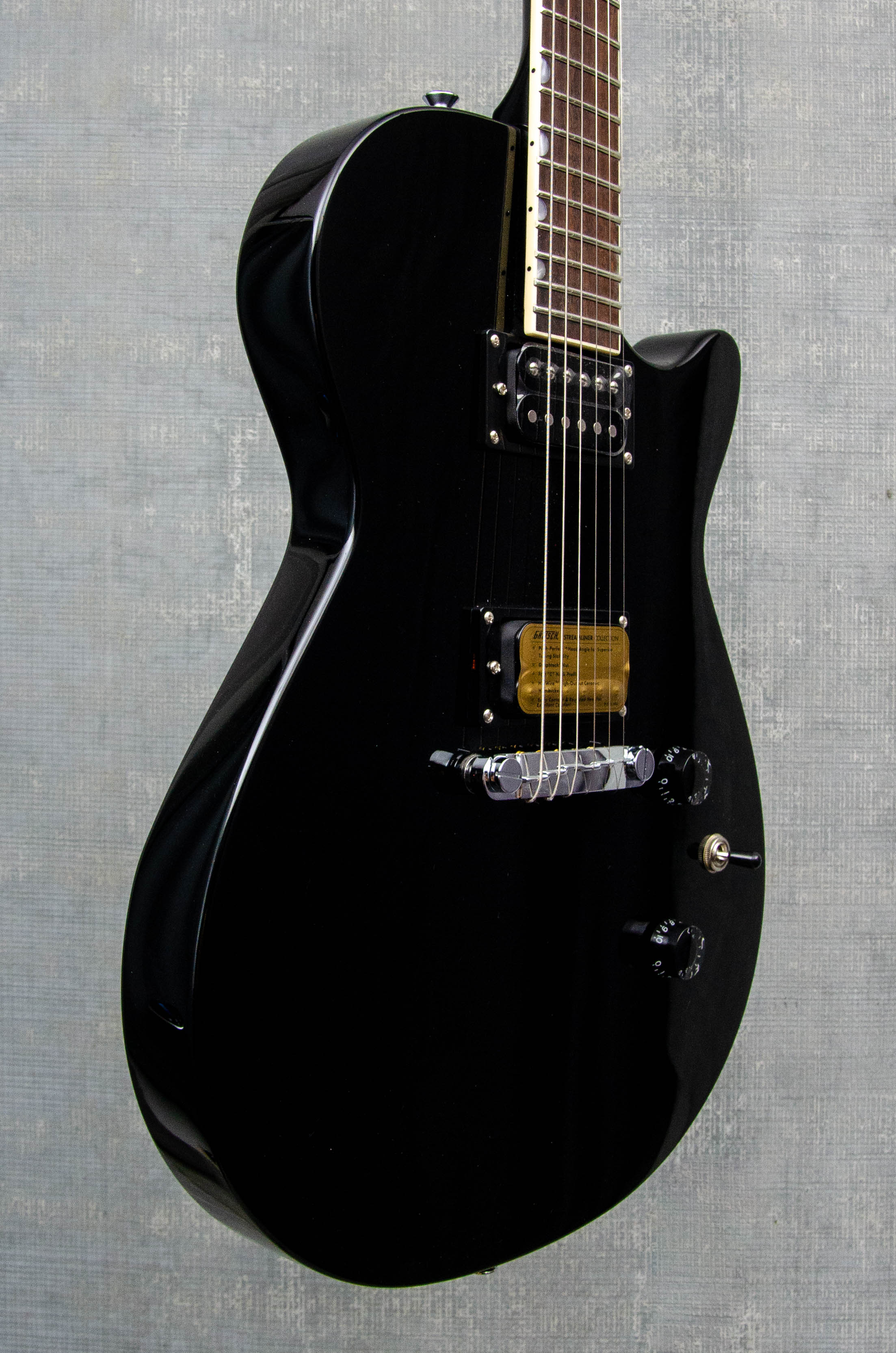 Gretsch Streamliner Jet Club, Laurel Fingerboard, Jet Black