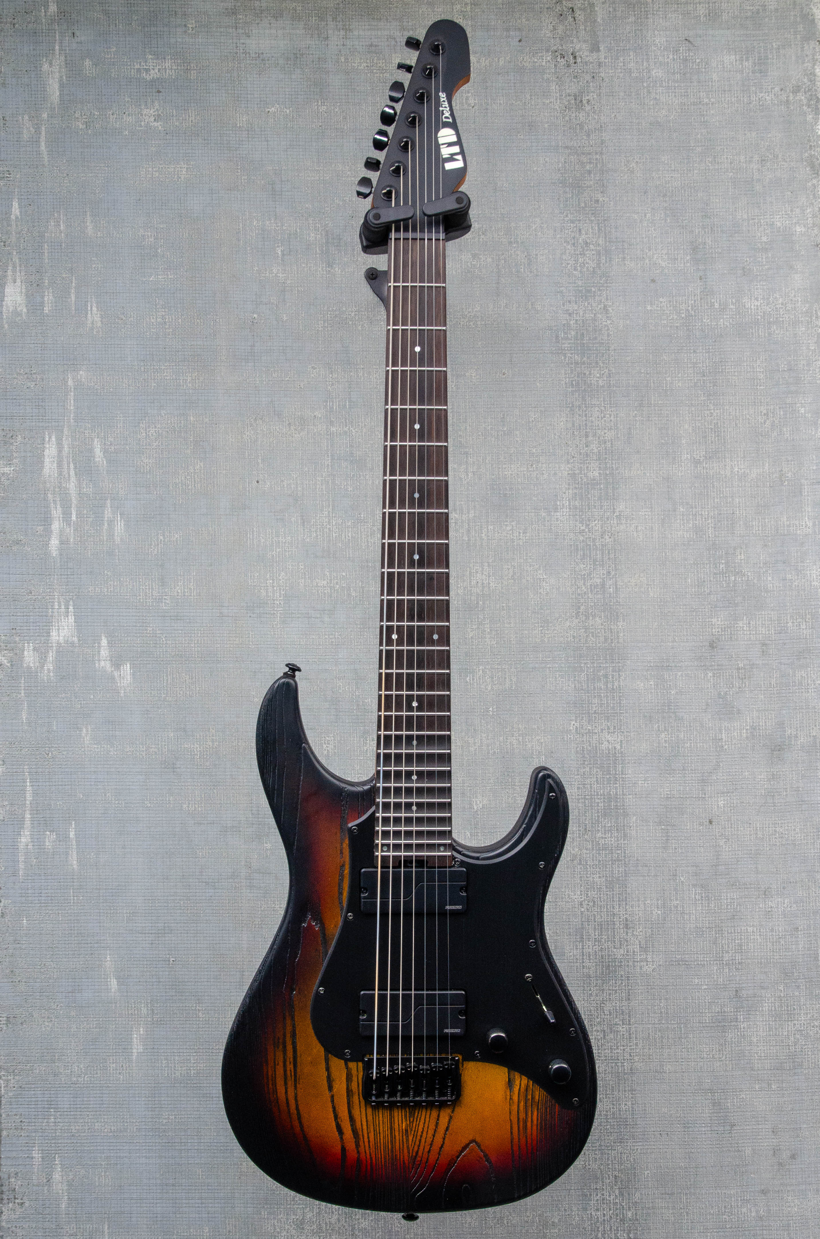 Used ESP LTD SN-1007 Baritone HT Guitar - Fireblast