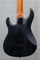 Used ESP LTD SN-1007 Baritone HT Guitar - Fireblast