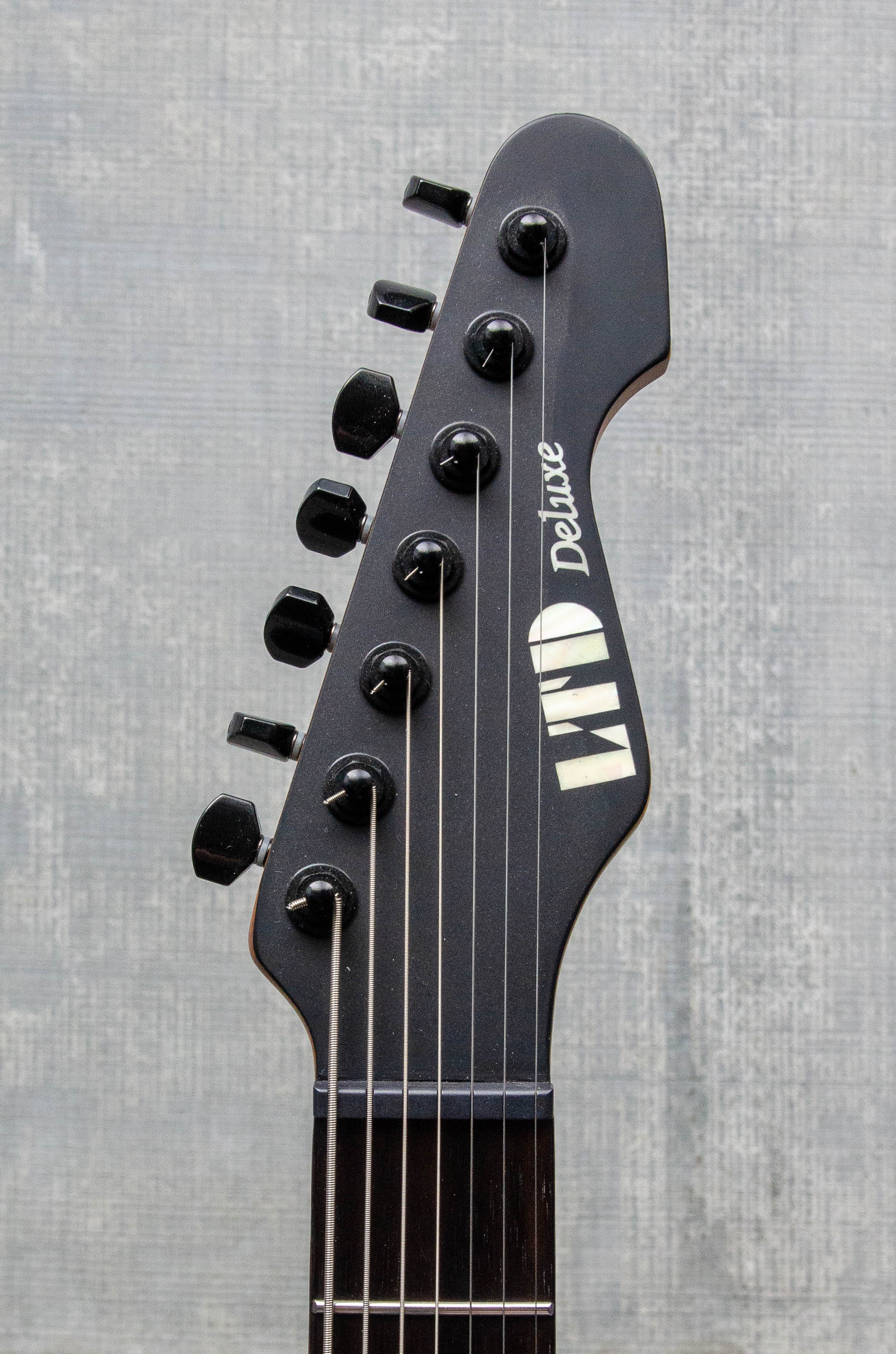 Used ESP LTD SN-1007 Baritone HT Guitar - Fireblast