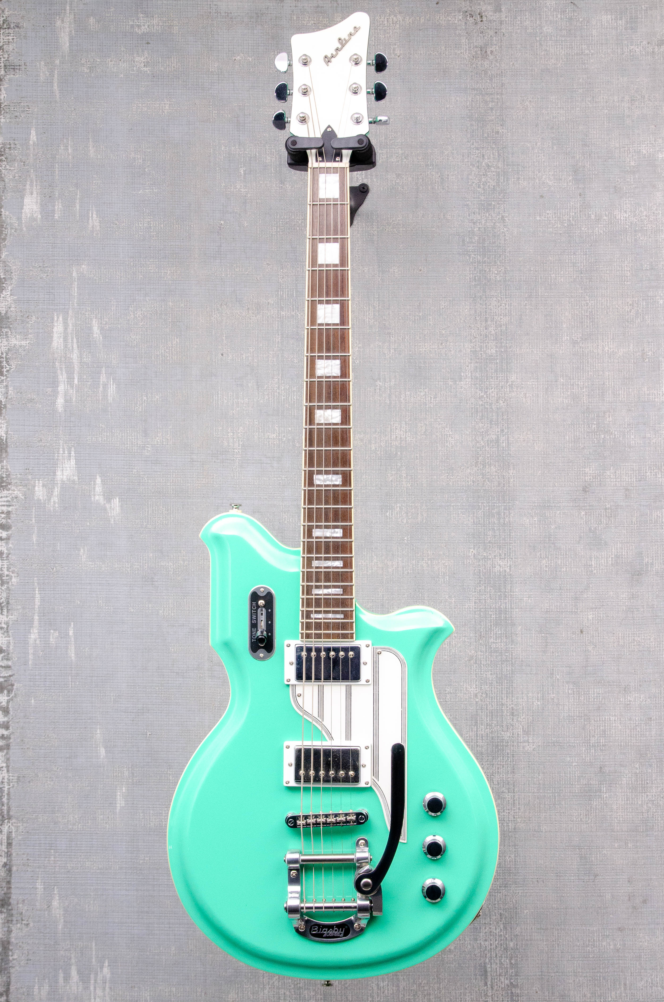 Used Airline Guitars MAP DLX Seafoam Green