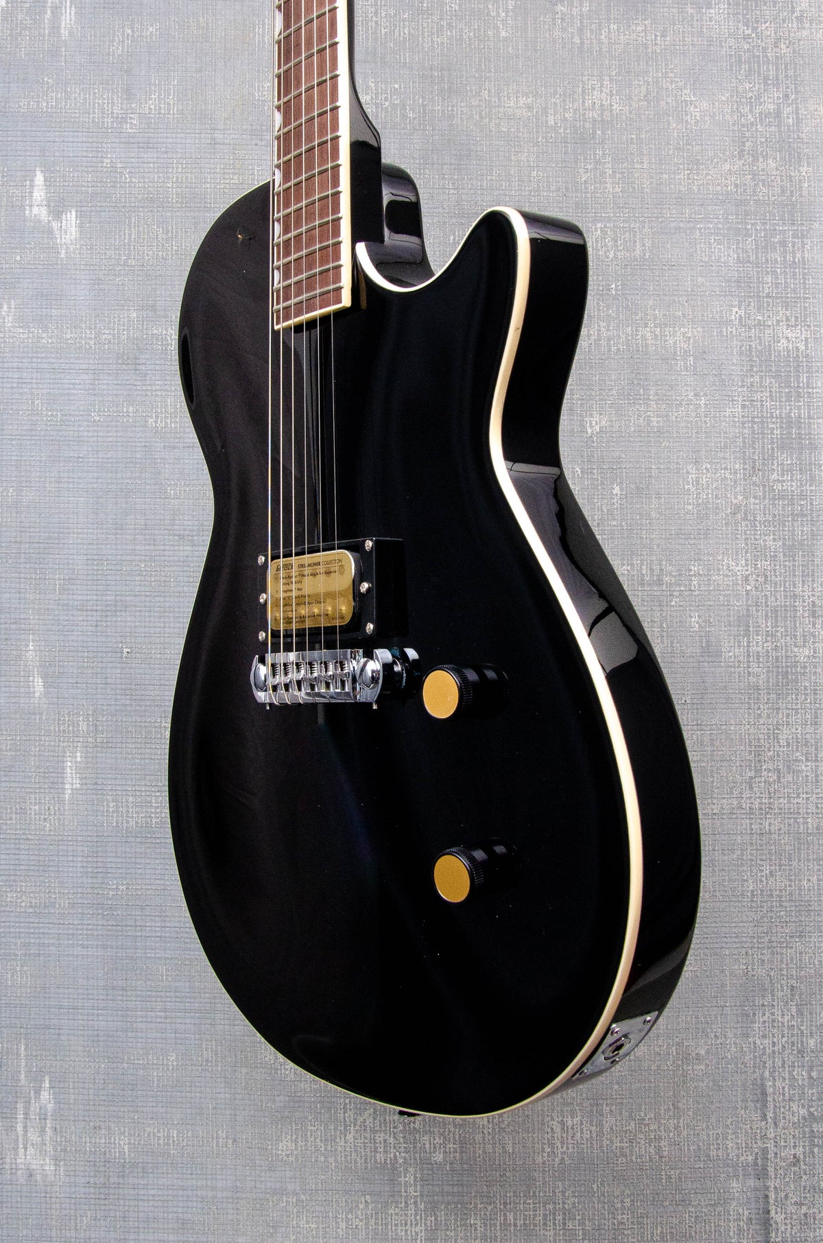 Gretsch  Streamliner Jet 1 Pickup, Laurel Fingerboard, Jet Black