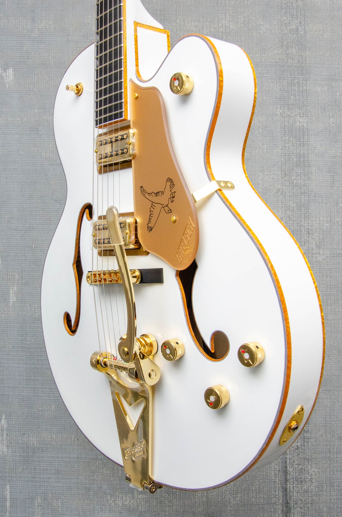 Gretsch Synchromatic Falcon Hollow Body Single-Cut with Bigsby Snowcrest White (sn578)