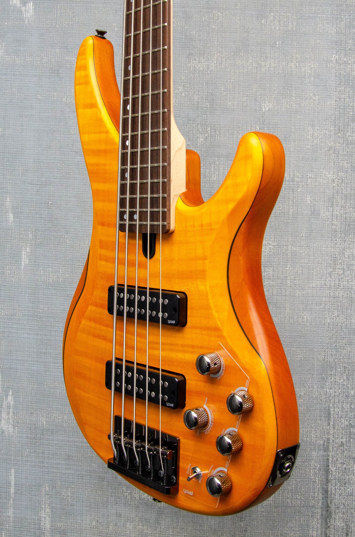 Yamaha TRBX605FM MA Matte Amber 5 String Bass