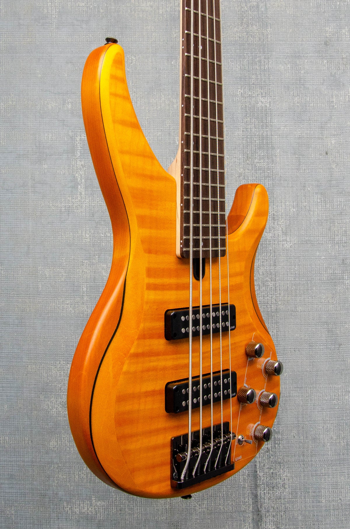 Yamaha TRBX605FM MA Matte Amber 5 String Bass