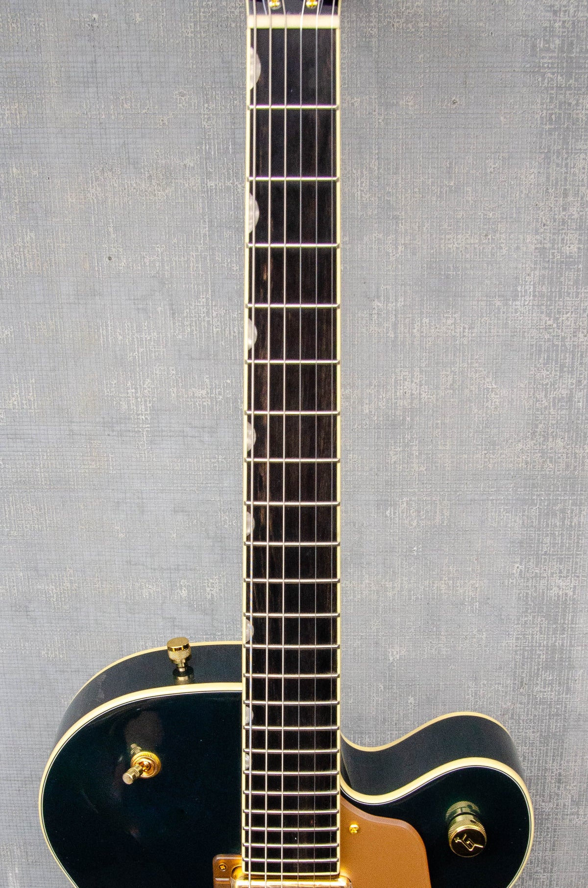 Synchromatic Nashville Hollow Body Single-Cut with Bigsby, Ebony Fingerboard, Cadillac Green (sn646)