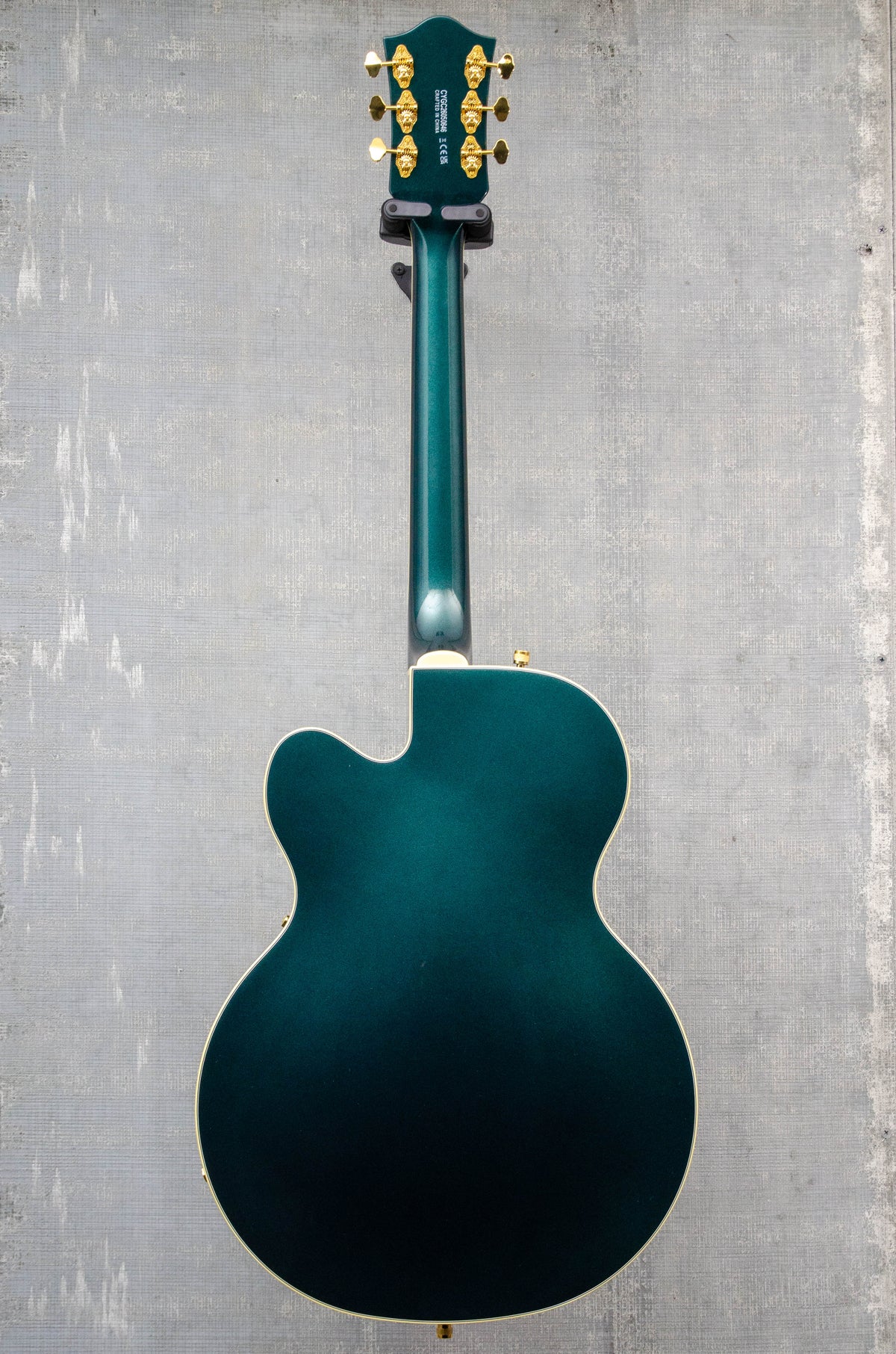 Synchromatic Nashville Hollow Body Single-Cut with Bigsby, Ebony Fingerboard, Cadillac Green (sn646)