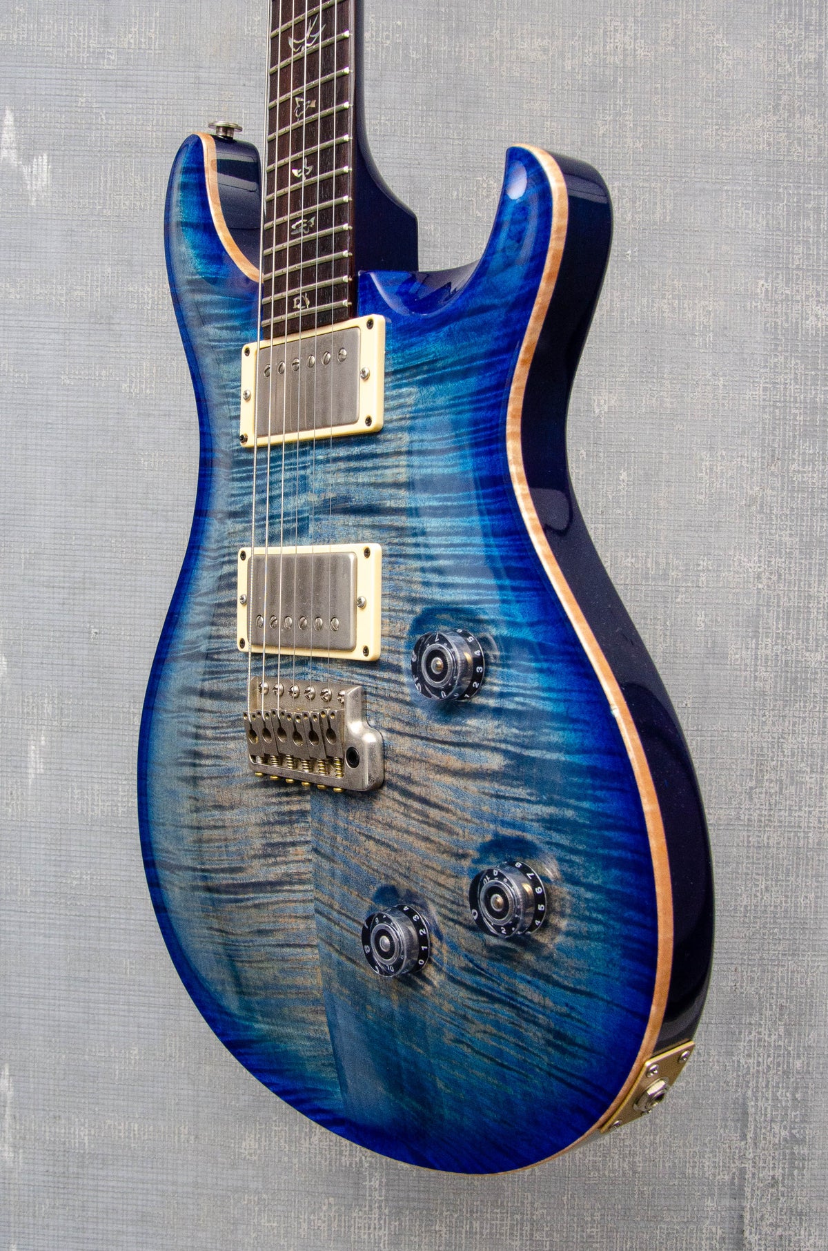 Used PRS Custom 24 - 10 Top - Faded Blue w/Blue Burst (2010)