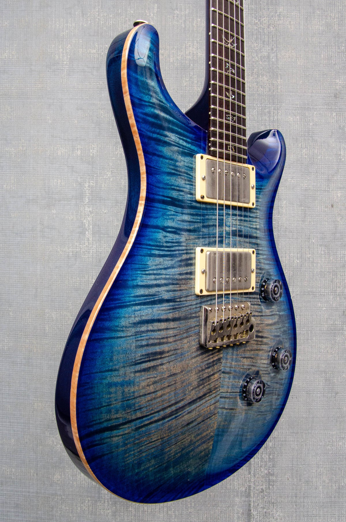 Used PRS Custom 24 - 10 Top - Faded Blue w/Blue Burst (2010)