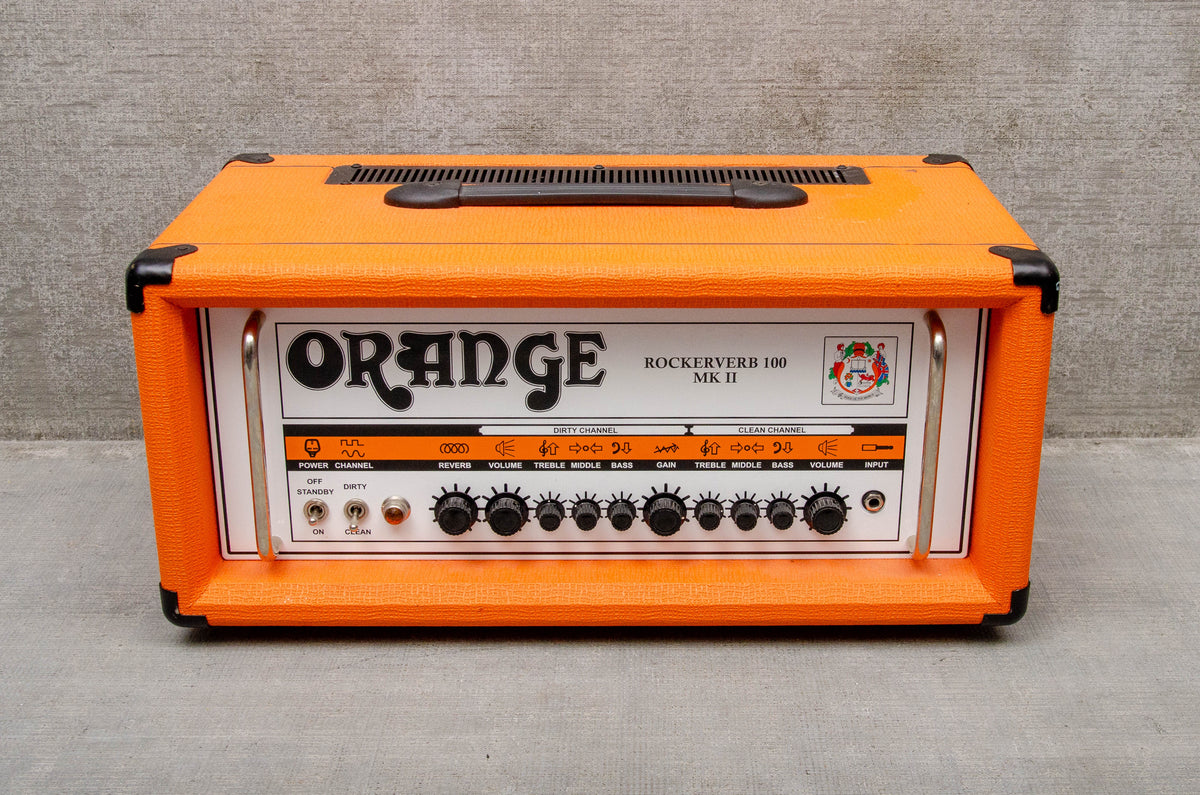 Used Orange Rockerverb 100  Mk2 Head