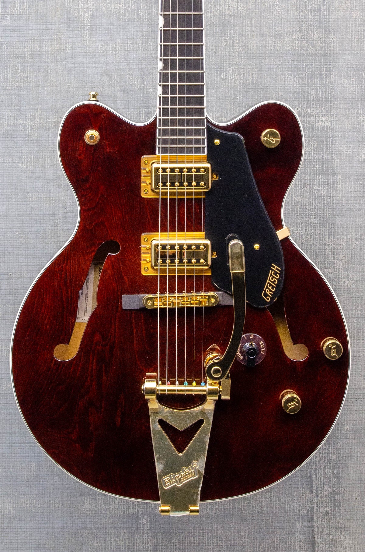 Gretsch Limited Edition Abbey Road Studiomatic Hollow Body with Bigsby® and Gold Hardware Classic Walnut Stain B-Stock