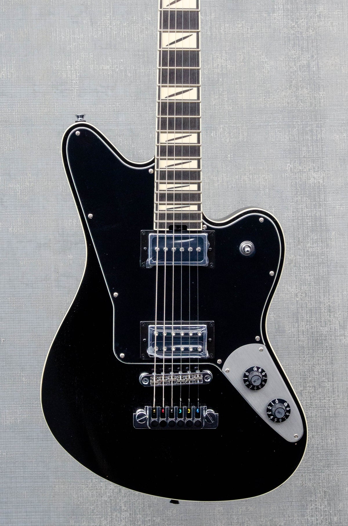 Jackson Pro Series Signature Lee Malia LM-87, Amaranth Fingerboard, Open Pore Black