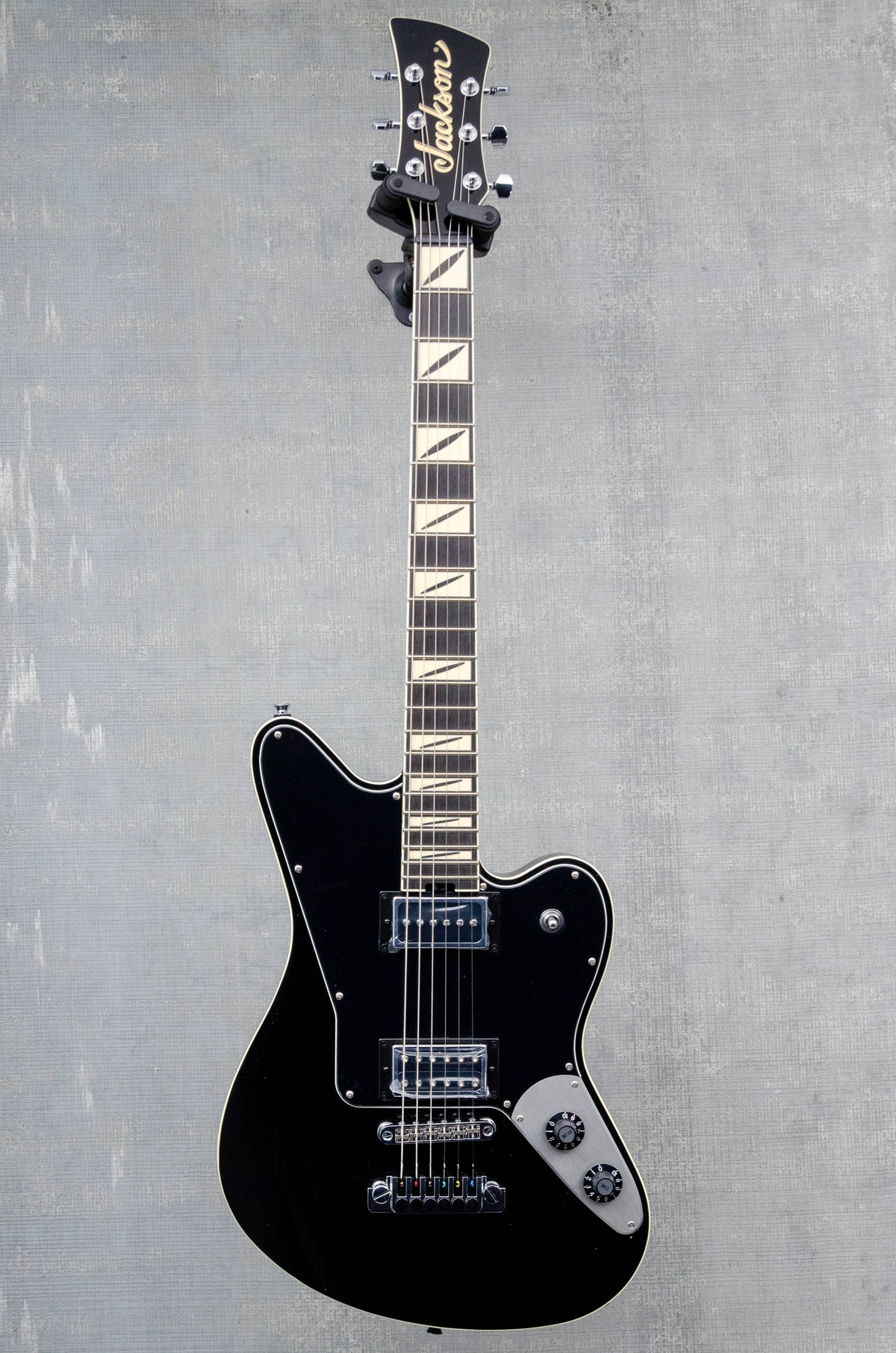 Jackson Pro Series Signature Lee Malia LM-87, Amaranth Fingerboard, Open Pore Black