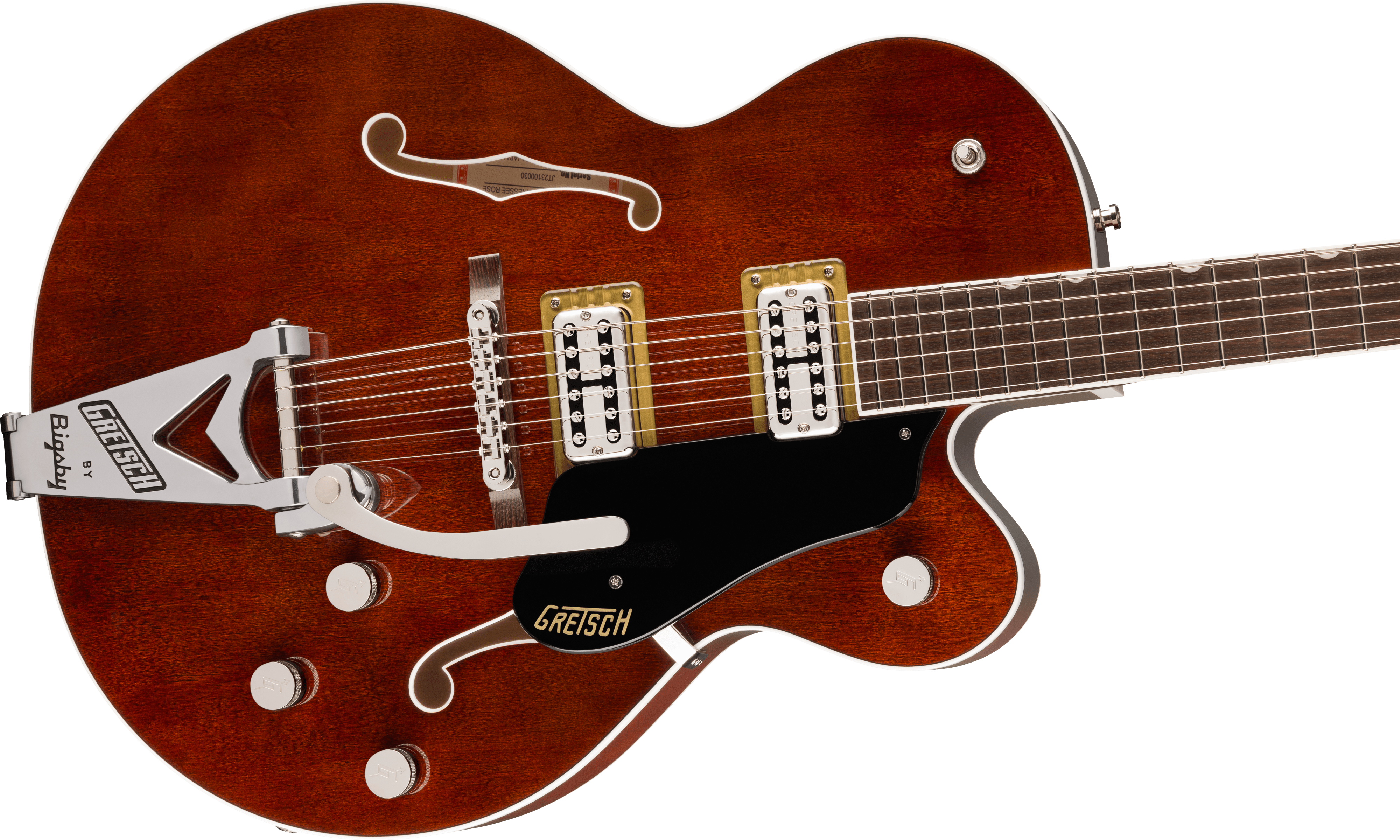 Gretsch Tennessean Hollow Body with String-Thru Bigsby and Nickel Hardware Walnut Stain