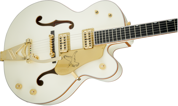 Gretsch  G6136T-59 Vintage Select Edition '59 Falcon™ Hollow Body with Bigsby®, TV Jones®, Vintage White, Lacquer *Pre-Order Nov 25*