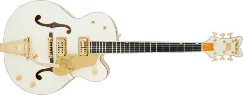 Gretsch  G6136T-59 Vintage Select Edition '59 Falcon™ Hollow Body with Bigsby®, TV Jones®, Vintage White, Lacquer *Pre-Order Nov 25*