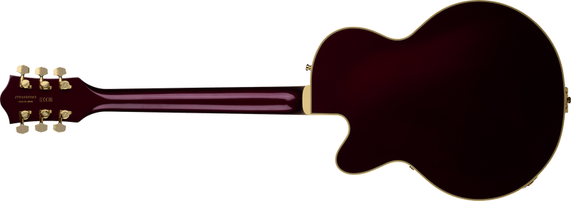 Gretsch Broadkaster® Jr. LX Center Block with String-Thru Bigsby® and Gold Hardware, Ebony Fingerboard, Blackberry *Pre-order Nov 25*