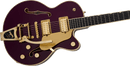 Gretsch Broadkaster® Jr. LX Center Block with String-Thru Bigsby® and Gold Hardware, Ebony Fingerboard, Blackberry *Pre-order Nov 25*
