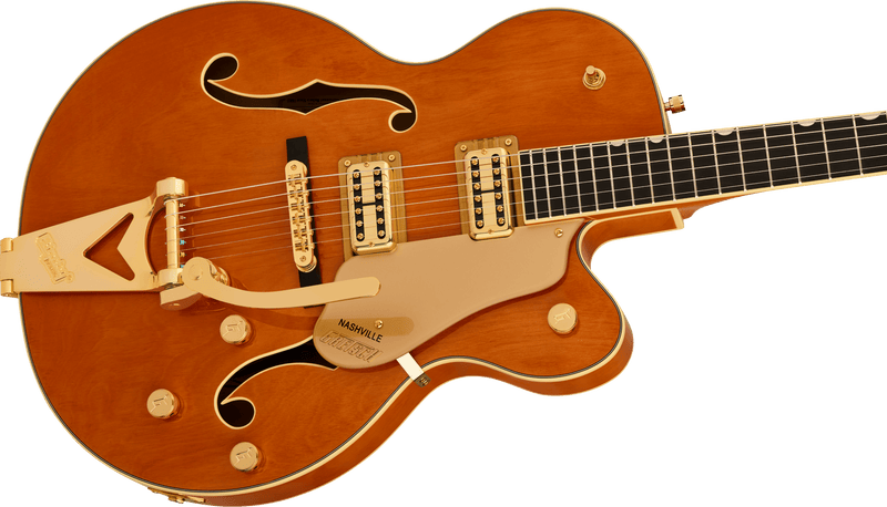 Gretsch Synchromatic Nashville Hollow Body Single-Cut with Bigsby 50's Orange Stain