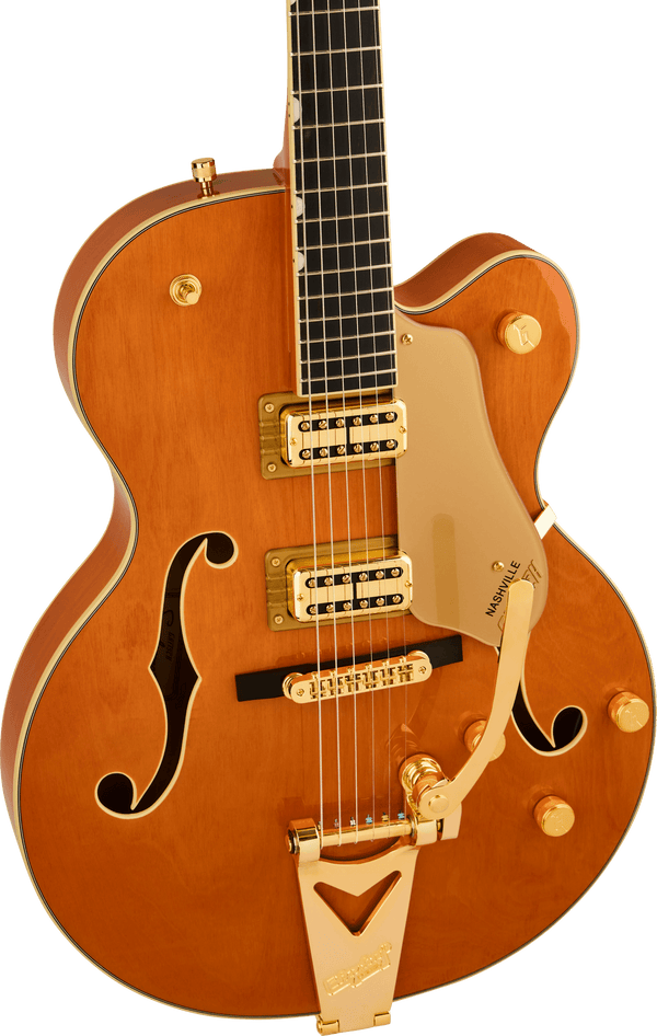 Gretsch Synchromatic Nashville Hollow Body Single-Cut with Bigsby 50's Orange Stain