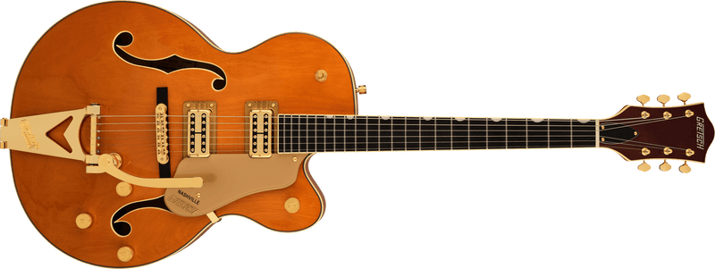 Gretsch Synchromatic Nashville Hollow Body Single-Cut with Bigsby 50's Orange Stain