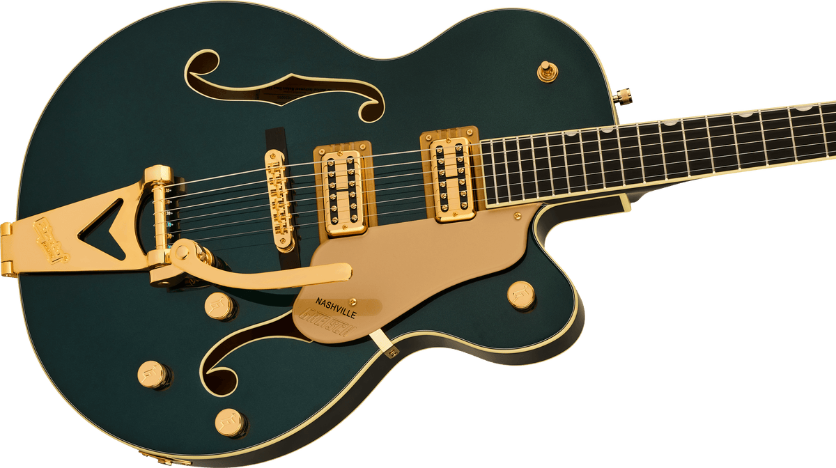 Synchromatic Nashville Hollow Body Single-Cut with Bigsby, Ebony Fingerboard, Cadillac Green (sn)