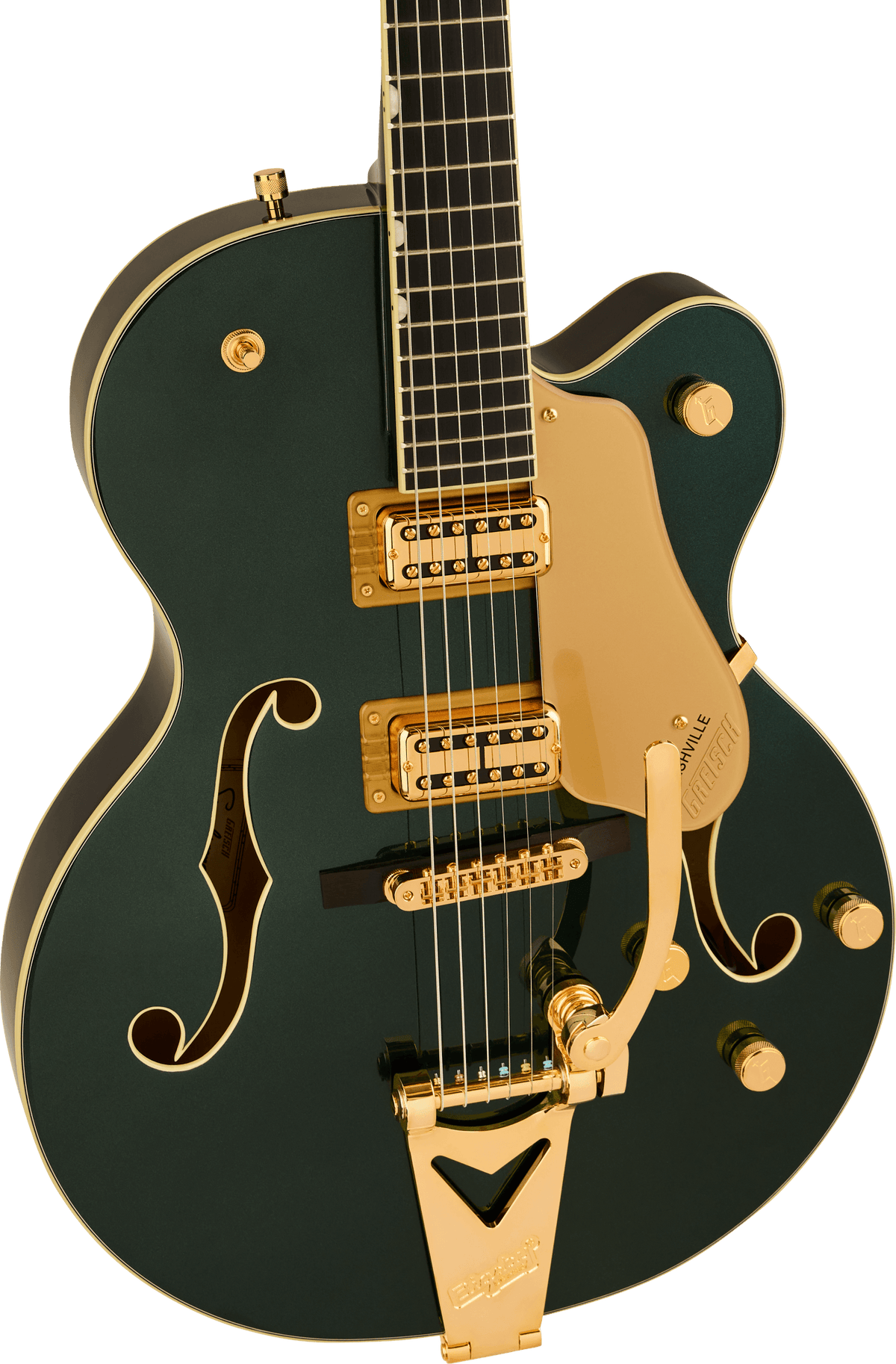 Synchromatic Nashville Hollow Body Single-Cut with Bigsby, Ebony Fingerboard, Cadillac Green (sn)