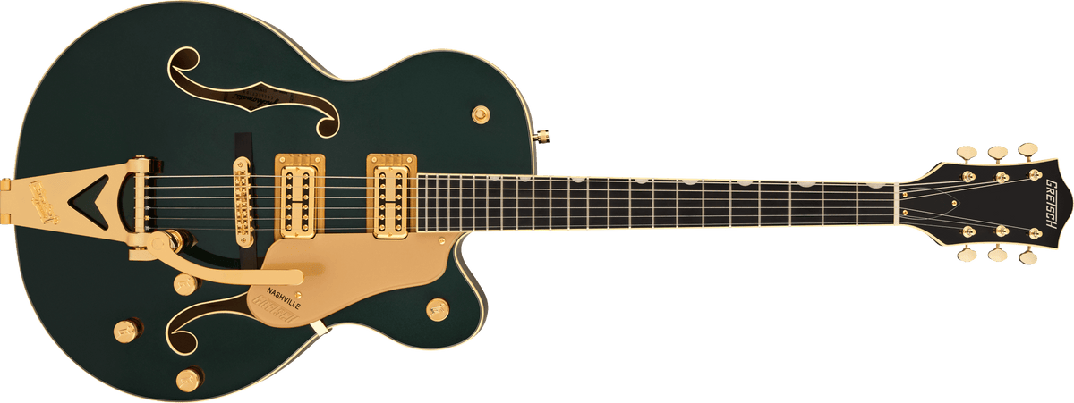 Synchromatic Nashville Hollow Body Single-Cut with Bigsby, Ebony Fingerboard, Cadillac Green (sn)