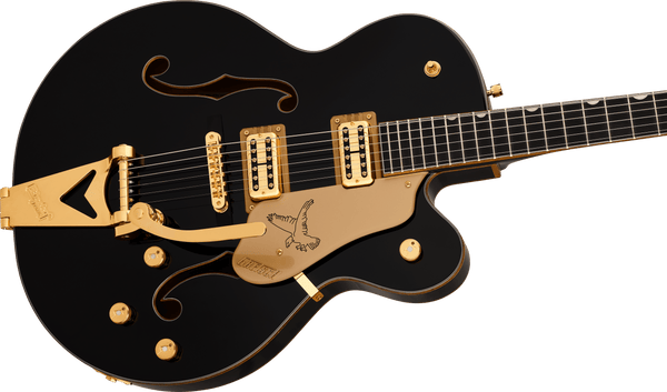 Gretsch  Synchromatic Falcon Hollow Body Single-Cut with Bigsby®, Ebony Fingerboard, Black