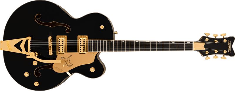 Gretsch  Synchromatic Falcon Hollow Body Single-Cut with Bigsby®, Ebony Fingerboard, Black