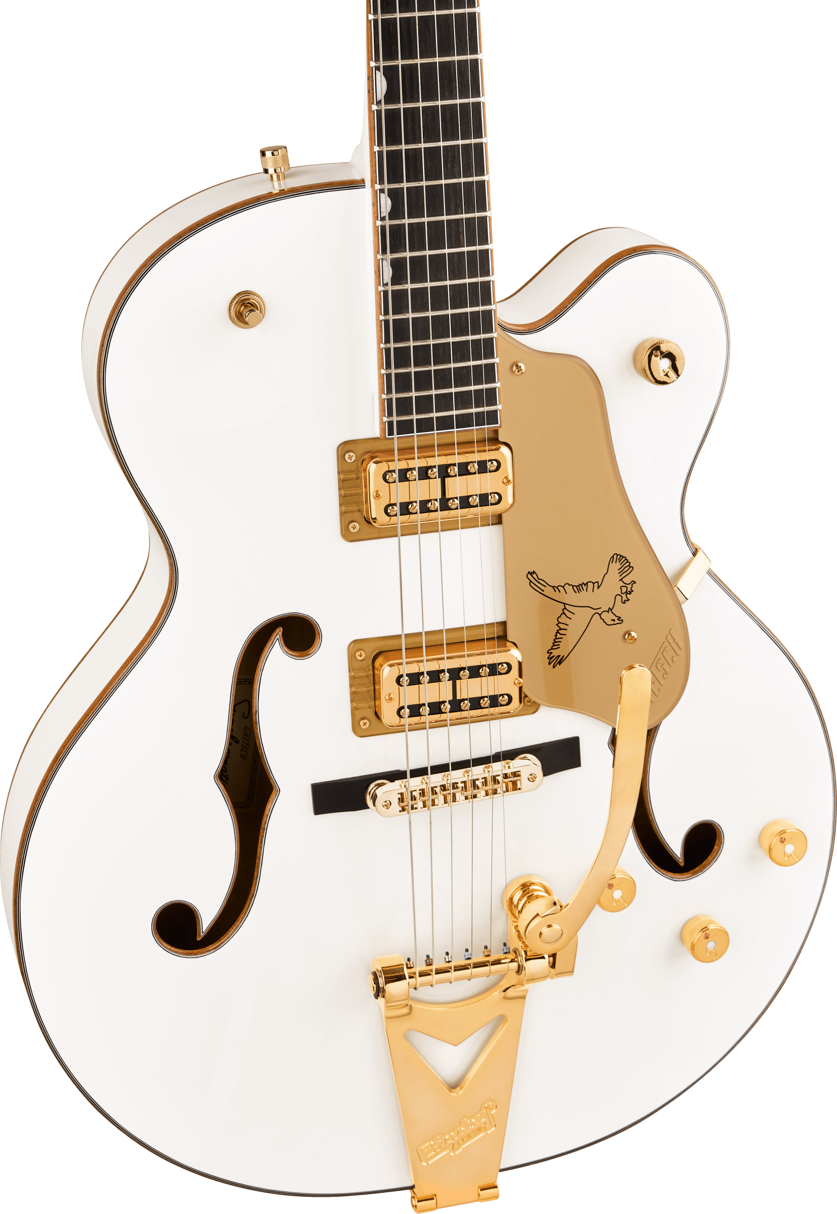 Gretsch Synchromatic Falcon Hollow Body Single-Cut with Bigsby Snowcrest White (sn121)
