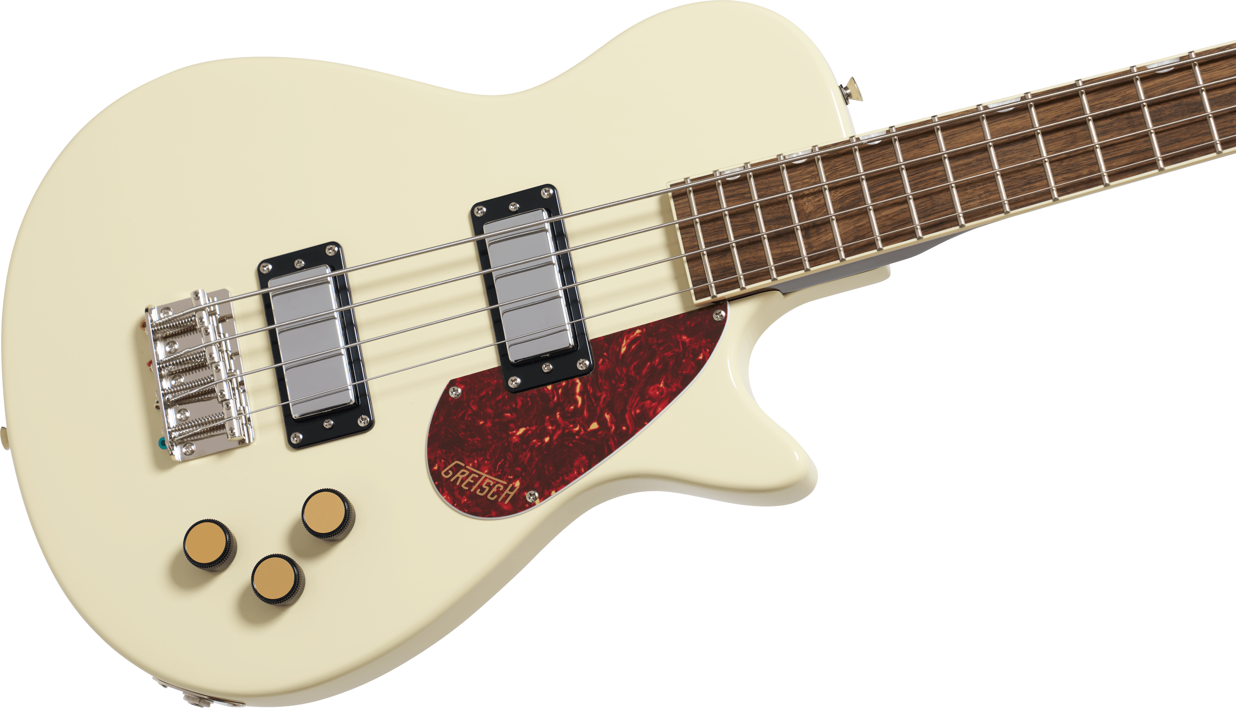 Gretsch  Streamliner™ Jet™ Club Bass Single-Cut, Laurel Fingerboard, Vintage White