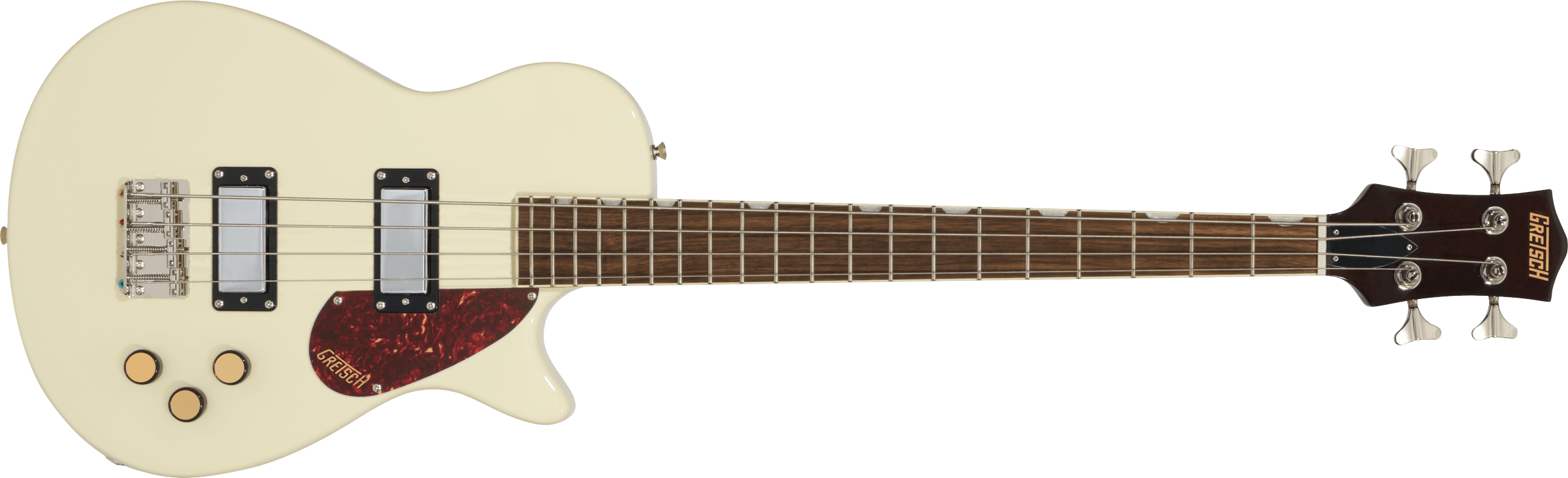 Gretsch  Streamliner™ Jet™ Club Bass Single-Cut, Laurel Fingerboard, Vintage White