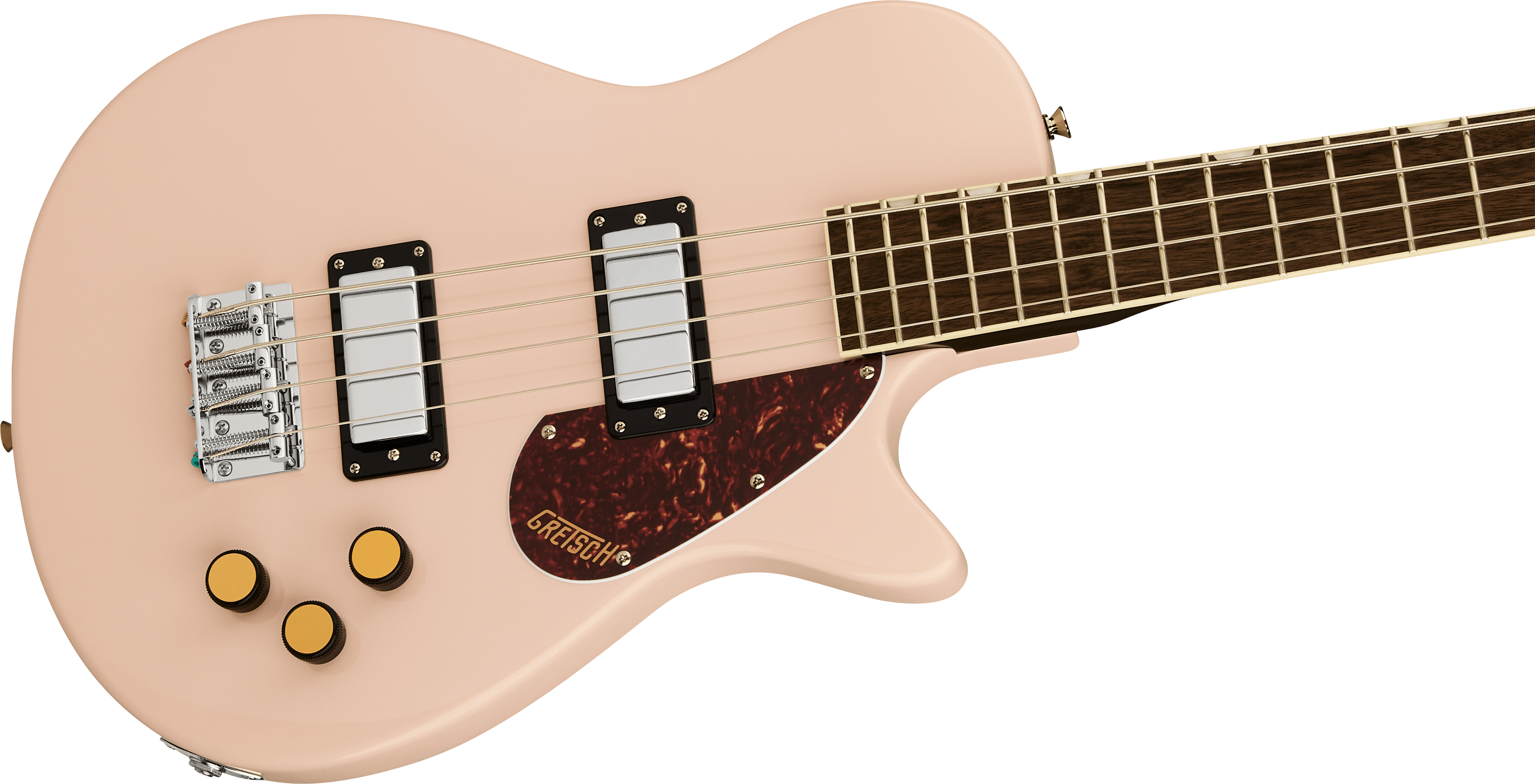 Gretsch Streamliner™ Jet™ Club Bass Single-Cut, Laurel Fingerboard, Shell Pink (SN 283)