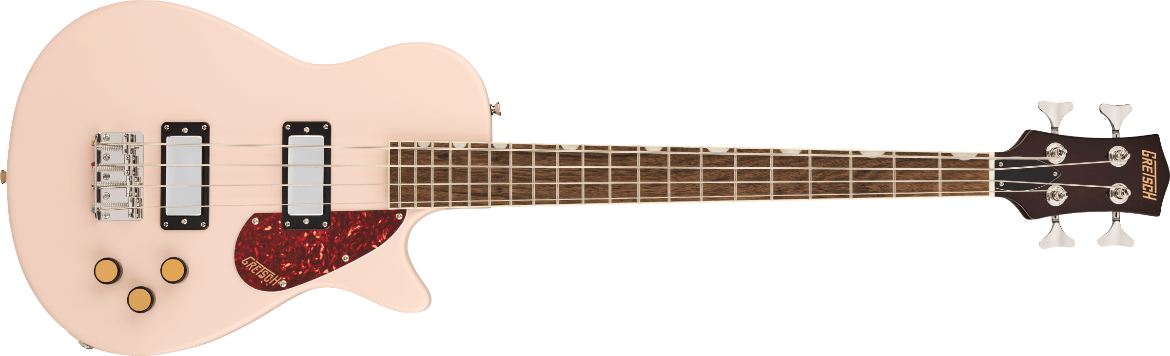 Gretsch Streamliner™ Jet™ Club Bass Single-Cut, Laurel Fingerboard, Shell Pink (SN 283)