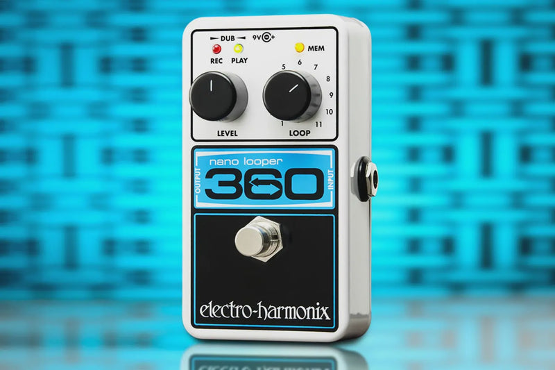 voice looper pedal Electro Harmonix 360 Nano Looper