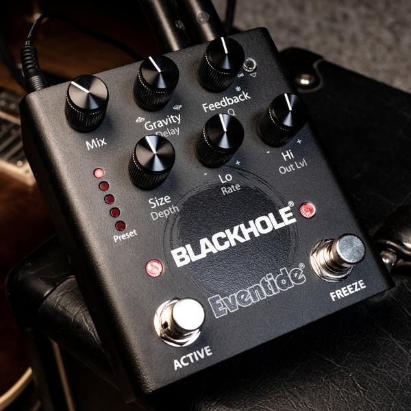 black hole pedal Eventide Blackhole Massive Otherworldly Reverberator Open Box