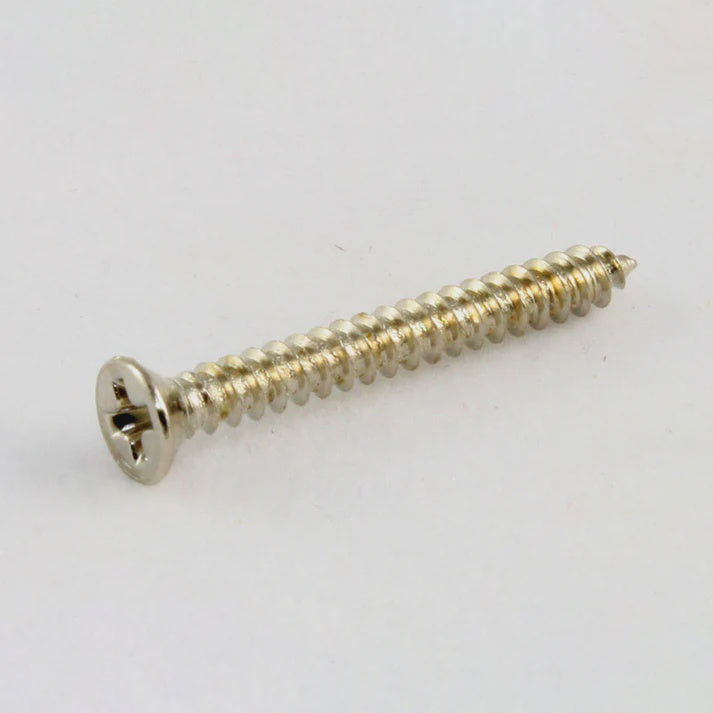 Tall Humbucking Ring Screws (8 pcs)- Nickel