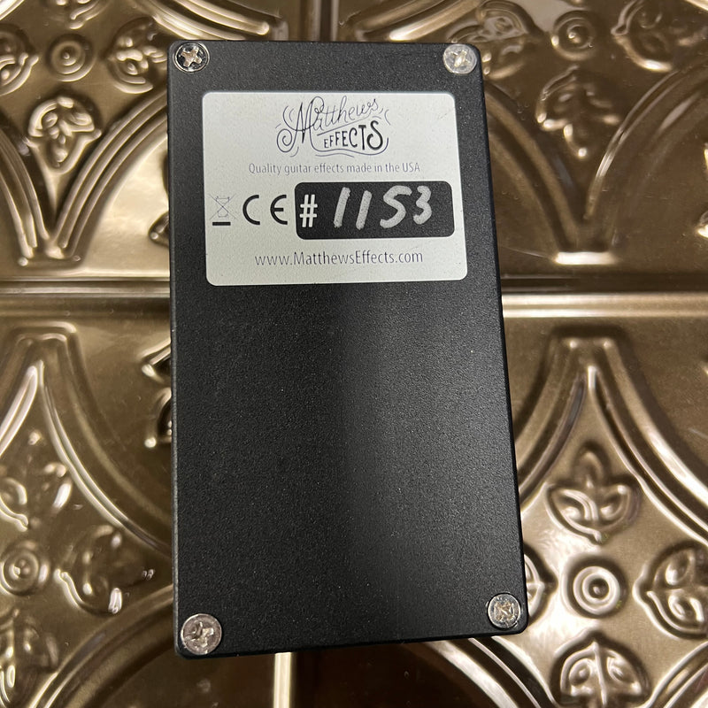 Used Matthews Effects Astronomer Celestial Reverb V1 w/box