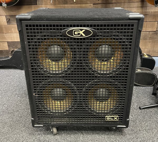 Used Gallien-Krueger Goldline 410GLX 4x10" 400-Watt 8-ohm Bass Speaker Cab