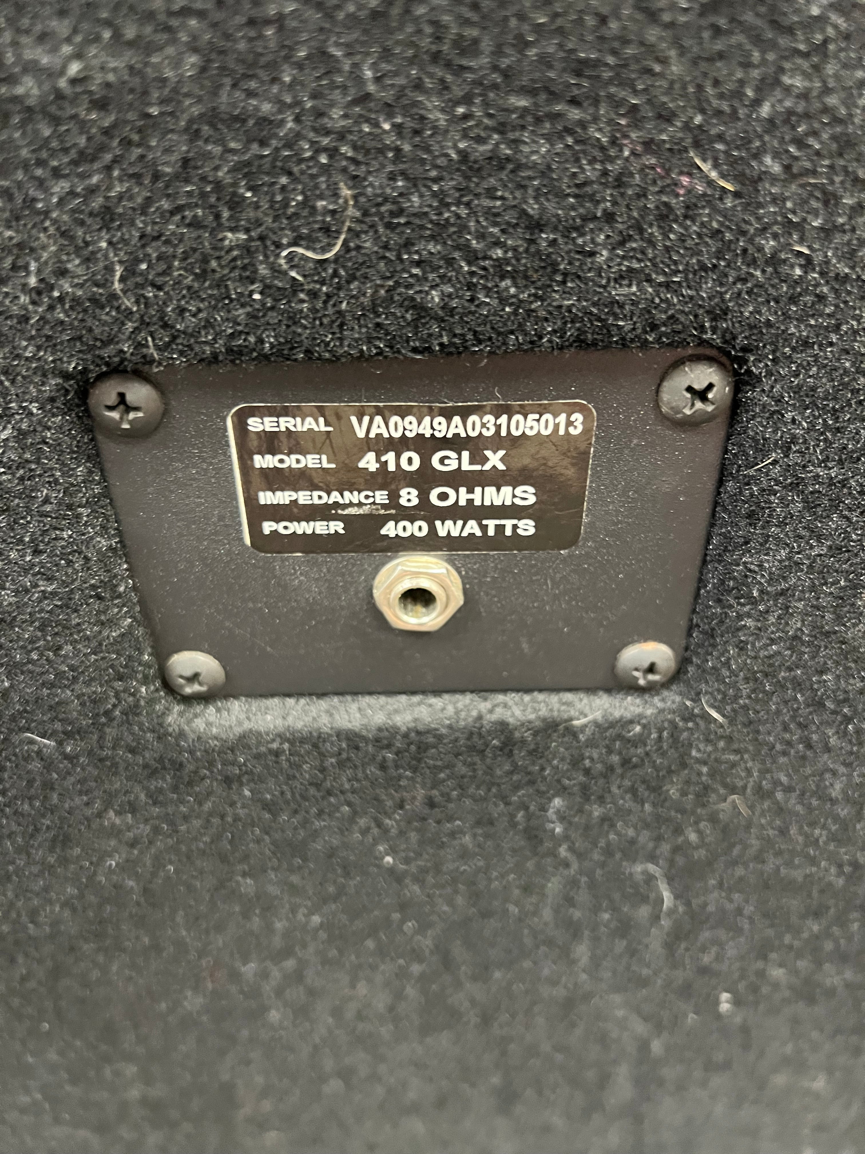 Used Gallien-Krueger Goldline 410GLX 4x10" 400-Watt 8-ohm Bass Speaker Cab