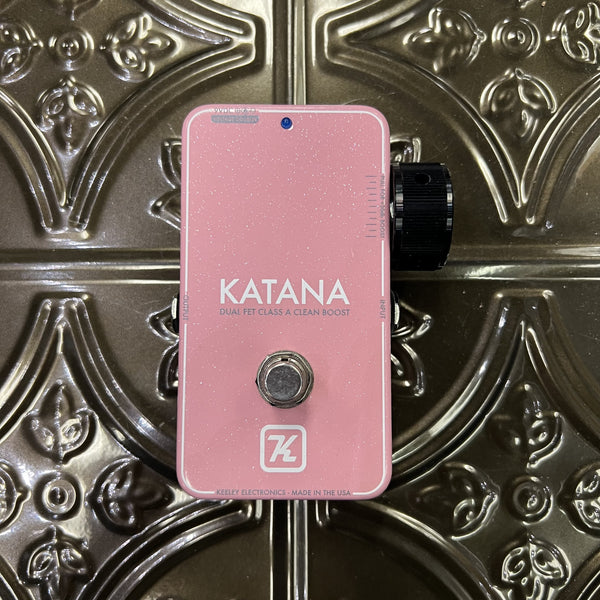 Used Keeley Katana Clean Boost Light Pink